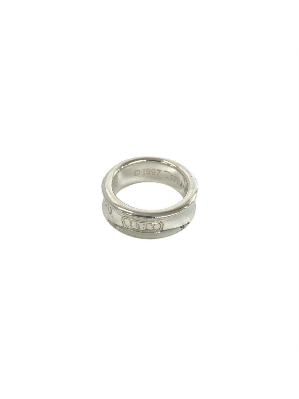 Tiffany & Co Vintage Narrow Ring 925 Sterling Silver - Picture 5 of 8